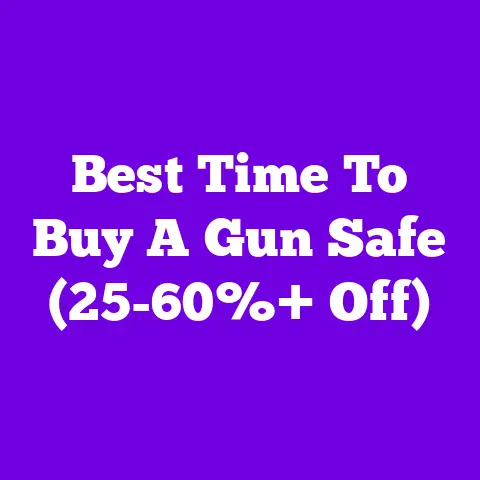 Best Time To Buy A Gun Safe (25-60%+ Off)