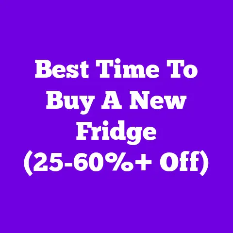 Best Time To Buy A New Fridge (25-60%+ Off)