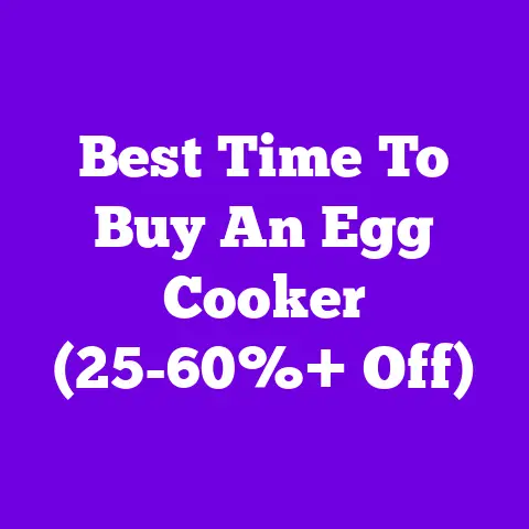 Best Time To Buy An Egg Cooker (25-60%+ Off)