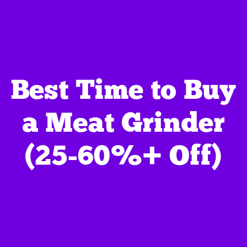 Best Time to Buy a Meat Grinder (25-60%+ Off)