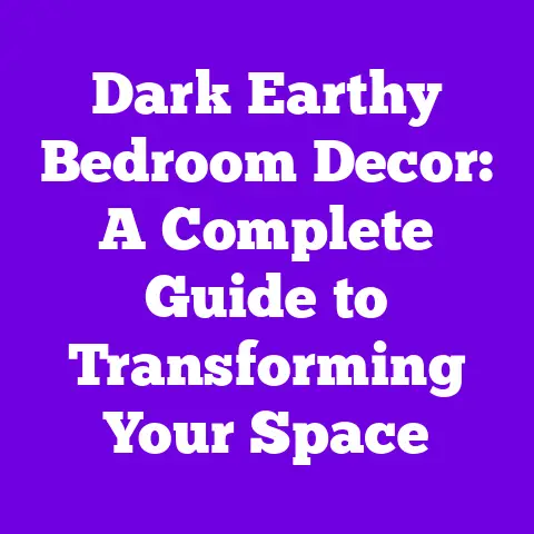 Dark Earthy Bedroom Decor: A Complete Guide to Transforming Your Space