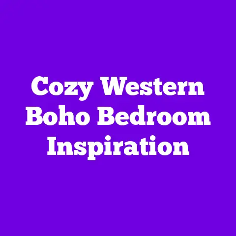 Cozy Western Boho Bedroom Inspiration