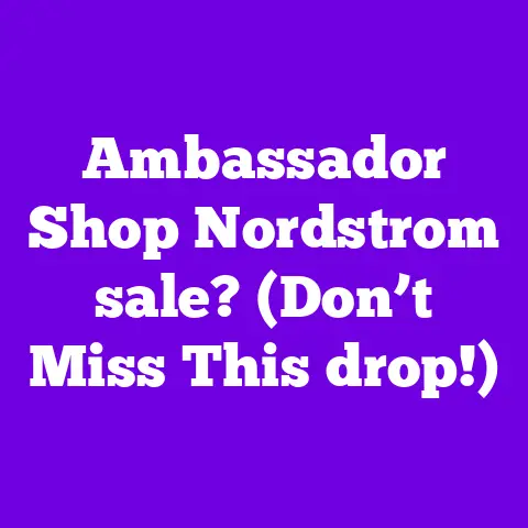 Ambassador Shop Nordstrom sale? (Don’t Miss This drop!)