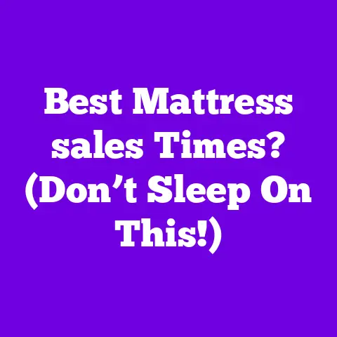 Best Mattress sales Times? (Don’t Sleep On This!)