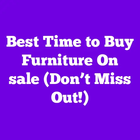 Best Time to Buy Furniture On sale (Don’t Miss Out!)