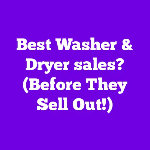 Best Washer & Dryer sales? (Before They Sell Out!)