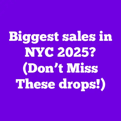 Biggest sales in NYC 2025? (Don’t Miss These drops!)