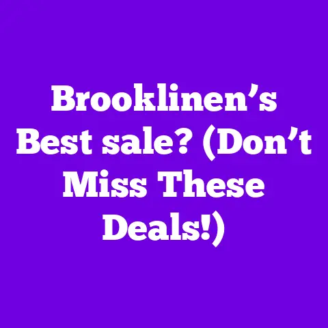 Brooklinen’s Best sale? (Don’t Miss These Deals!)