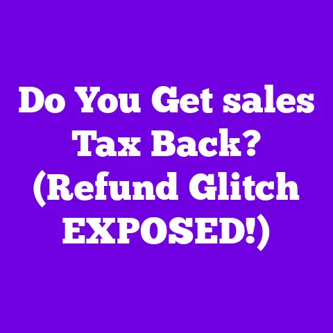 Do You Get sales Tax Back? (Refund Glitch EXPOSED!)