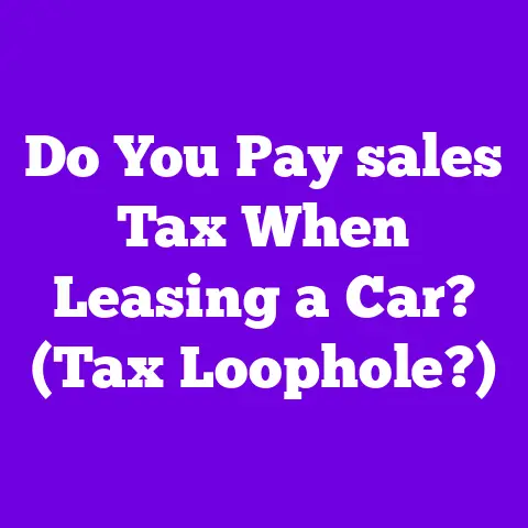 Do You Pay sales Tax When Leasing a Car? (Tax Loophole?)