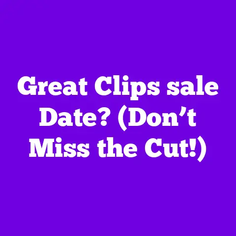 Great Clips sale Date? (Don’t Miss the Cut!)