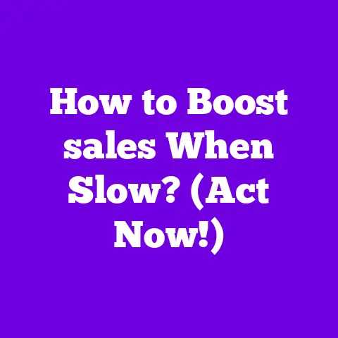 How to Boost sales When Slow? (Act Now!)