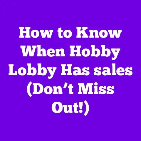 How to Know When Hobby Lobby Has sales (Don’t Miss Out!)
