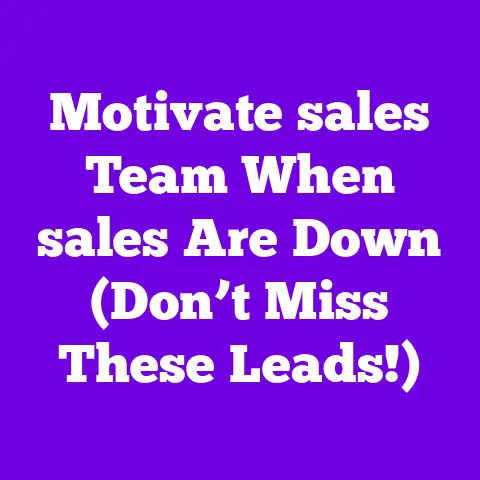 Motivate sales Team When sales Are Down (Don’t Miss These Leads!)