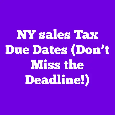 NY sales Tax Due Dates (Don’t Miss the Deadline!)