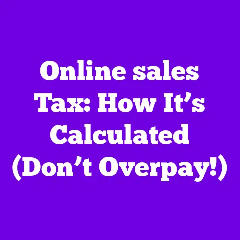 Online sales Tax: How It’s Calculated (Don’t Overpay!)