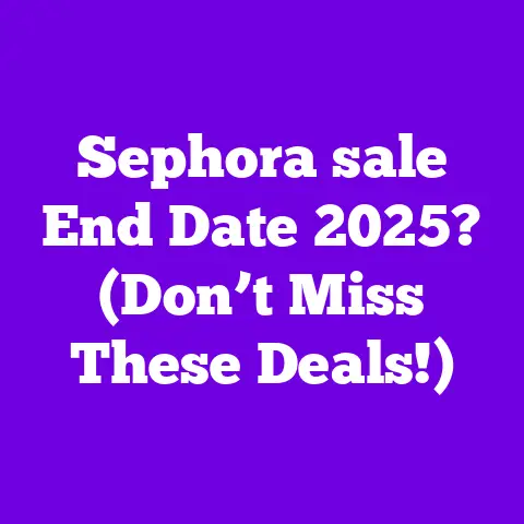 Sephora sale End Date 2025? (Don’t Miss These Deals!)