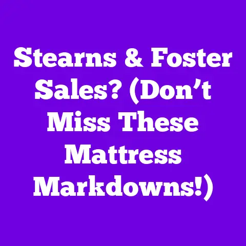 Stearns & Foster Sales? (Don’t Miss These Mattress Markdowns!)