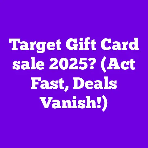 Target Gift Card sale 2025? (Act Fast, Deals Vanish!)
