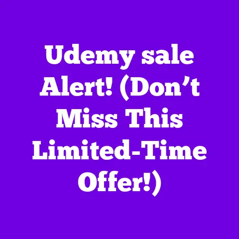 Udemy sale Alert! (Don’t Miss This Limited-Time Offer!)