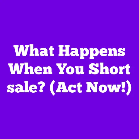 What Happens When You Short sale? (Act Now!)