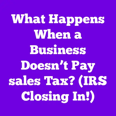 What Happens When a Business Doesn’t Pay sales Tax? (IRS Closing In!)
