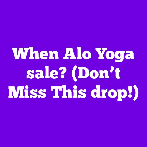 When Alo Yoga sale? (Don’t Miss This drop!)