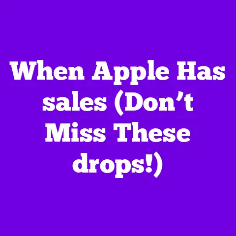 When Apple Has sales (Don’t Miss These drops!)