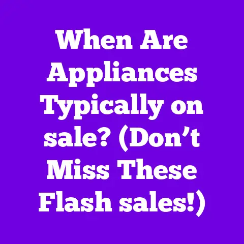 When Are Appliances Typically on sale? (Don’t Miss These Flash sales!)