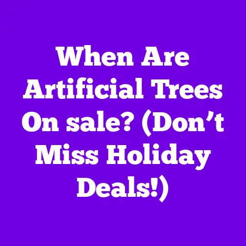 When Are Artificial Trees On sale? (Don’t Miss Holiday Deals!)