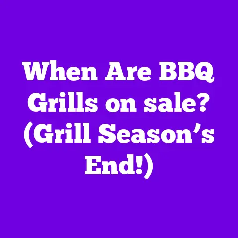 When Are BBQ Grills on sale? (Grill Season’s End!)