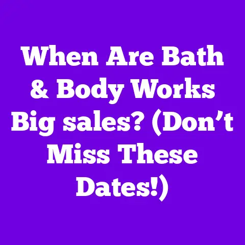 When Are Bath & Body Works Big sales? (Don’t Miss These Dates!)