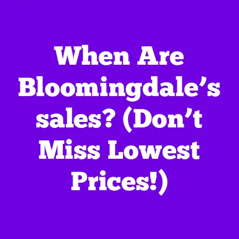 When Are Bloomingdale’s sales? (Don’t Miss Lowest Prices!)