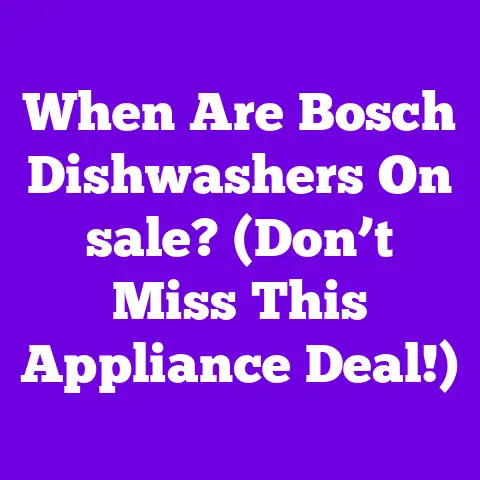 When Are Bosch Dishwashers On sale? (Don’t Miss This Appliance Deal!)