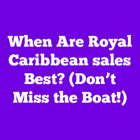 When Are Royal Caribbean sales Best? (Don’t Miss the Boat!)
