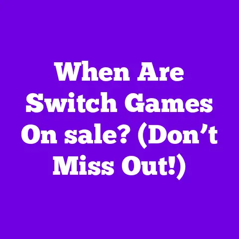 When Are Switch Games On sale? (Don’t Miss Out!)