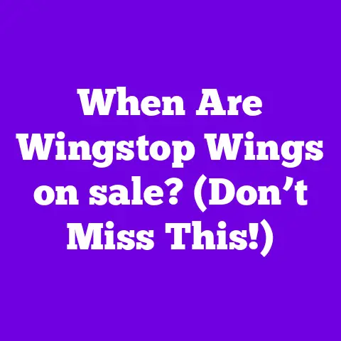 When Are Wingstop Wings on sale? (Don’t Miss This!)
