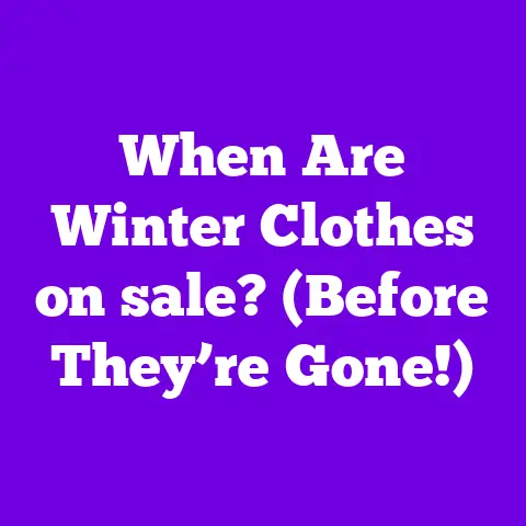 When Are Winter Clothes on sale? (Before They’re Gone!)