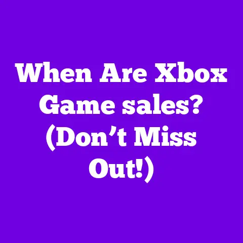 When Are Xbox Game sales? (Don’t Miss Out!)