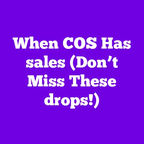 When COS Has sales (Don’t Miss These drops!)