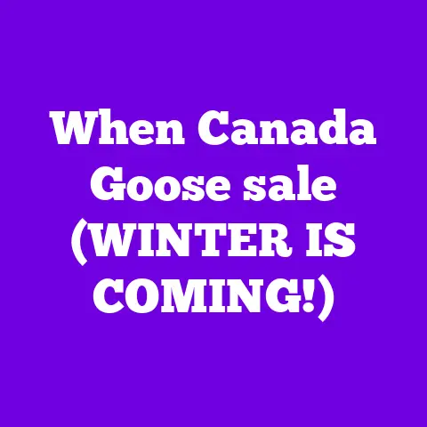 When Canada Goose sale (WINTER IS COMING!)