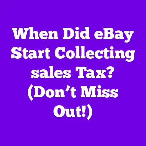 When Did eBay Start Collecting sales Tax? (Don’t Miss Out!)