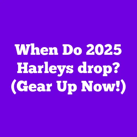 When Do 2025 Harleys drop? (Gear Up Now!)