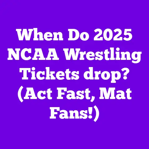 When Do 2025 NCAA Wrestling Tickets drop? (Act Fast, Mat Fans!)