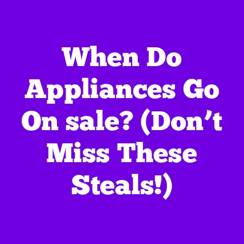 When Do Appliances Go On sale? (Don’t Miss These Steals!)