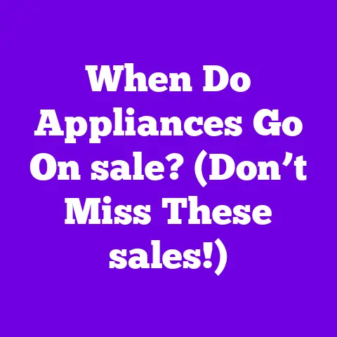 When Do Appliances Go On sale? (Don’t Miss These sales!)