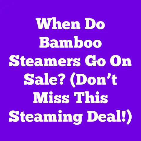 When Do Bamboo Steamers Go On Sale? (Don’t Miss This Steaming Deal!)