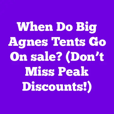 When Do Big Agnes Tents Go On sale? (Don’t Miss Peak Discounts!)