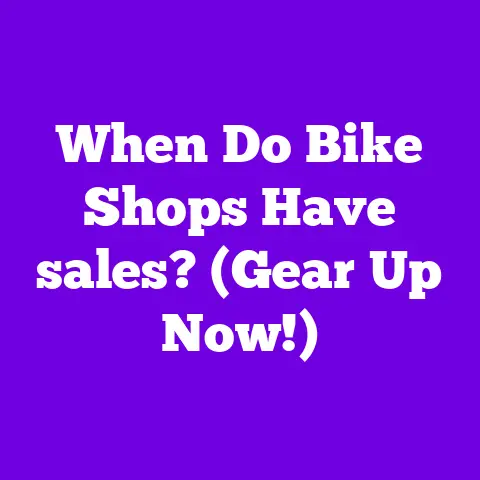 When Do Bike Shops Have sales? (Gear Up Now!)