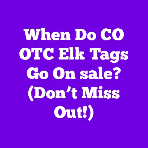 When Do CO OTC Elk Tags Go On sale? (Don’t Miss Out!)